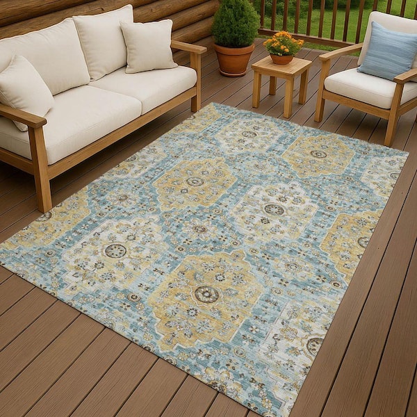 Addison Rugs Chantille Machine Washable Indoor/Outdoor Abstract