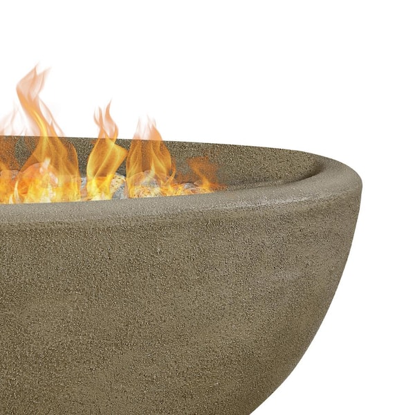 Real Flame Riverside 48 In X 15, 48 Inch Fire Pit Bowl