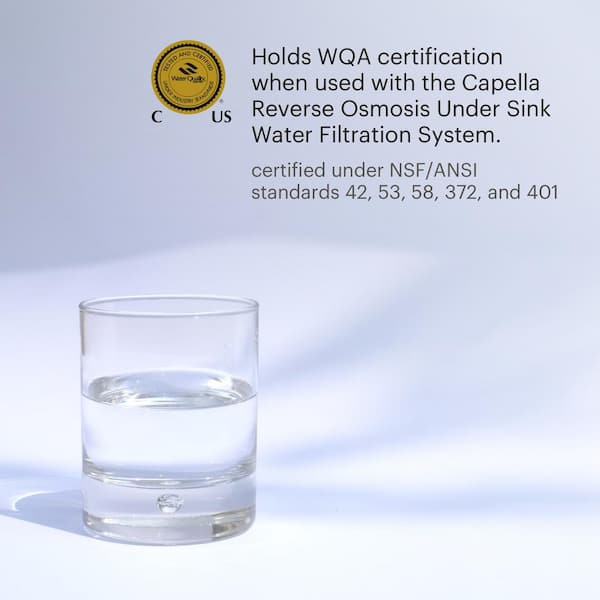 Capella Reverse Osmosis Sediment Carbon Water Filter Cartridges