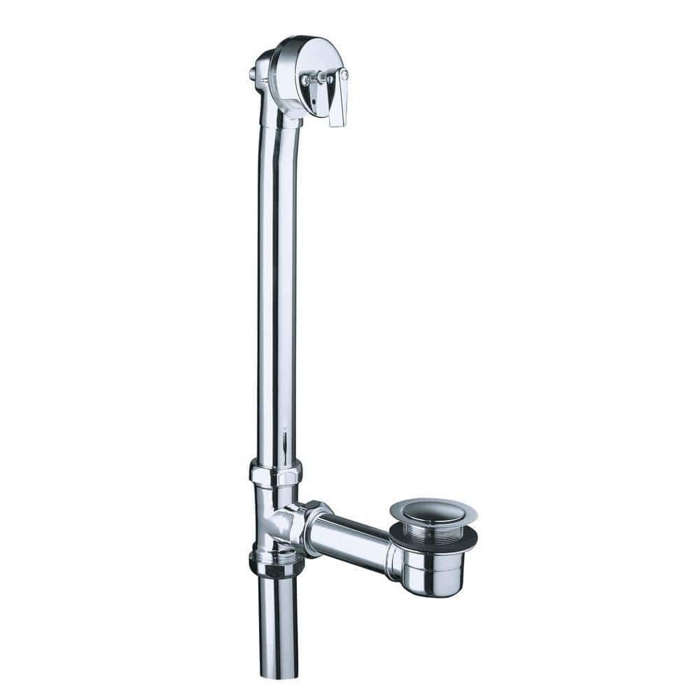 KOHLER Vintage Brass Popup Bath Drain, Polished Chrome K7159CP The Home Depot