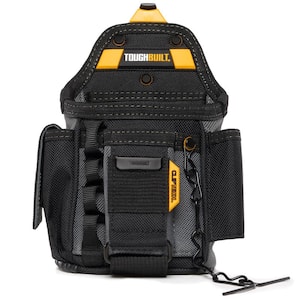 7.5'' Small Electrician Pouch with ClipTech Hub and 13-pockets