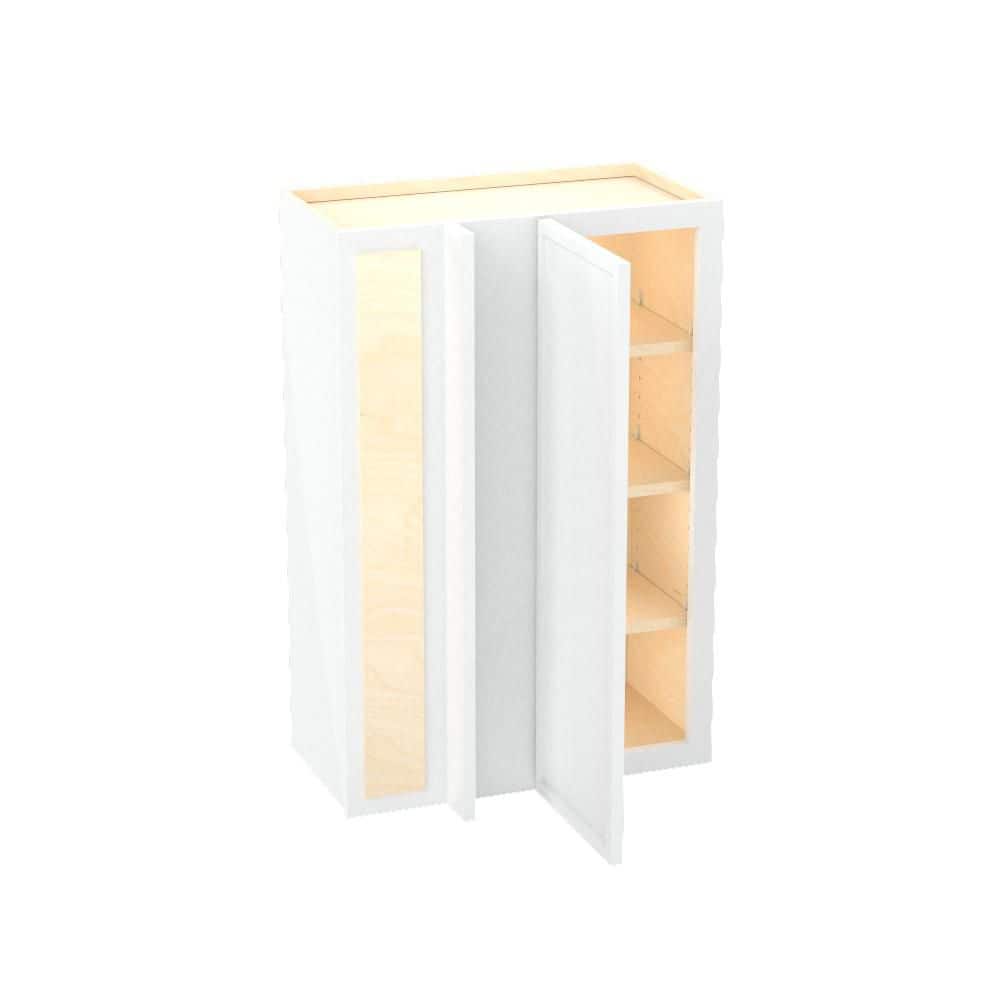 Franklin 24 in. W x 12 in. D x 36 in. H Assembled Plywood Blind Wall Kitchen Cabinet in Vesper White with Soft Close LH price history on PriceWatchPro