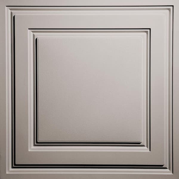 Ceilume Oxford Latte 2 ft. x 2 ft. Lay-in Ceiling Panel (Case of 6)