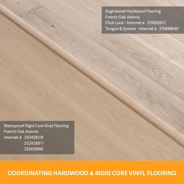 Malibu Wide Plank Astoria French Oak 1/2 in. T x 7.5 in. W T&G
