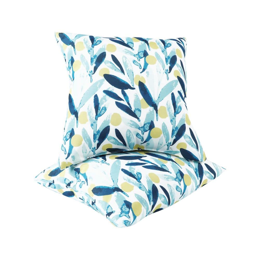 18 x 18 Antique Blue Outdoor Throw Pillows (2-Pack) price history on PriceWatchPro