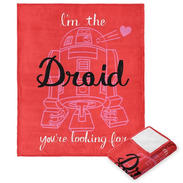 THE NORTHWEST GROUP Lucas Star Wars Classic Your Droid Silk Touch Throw
