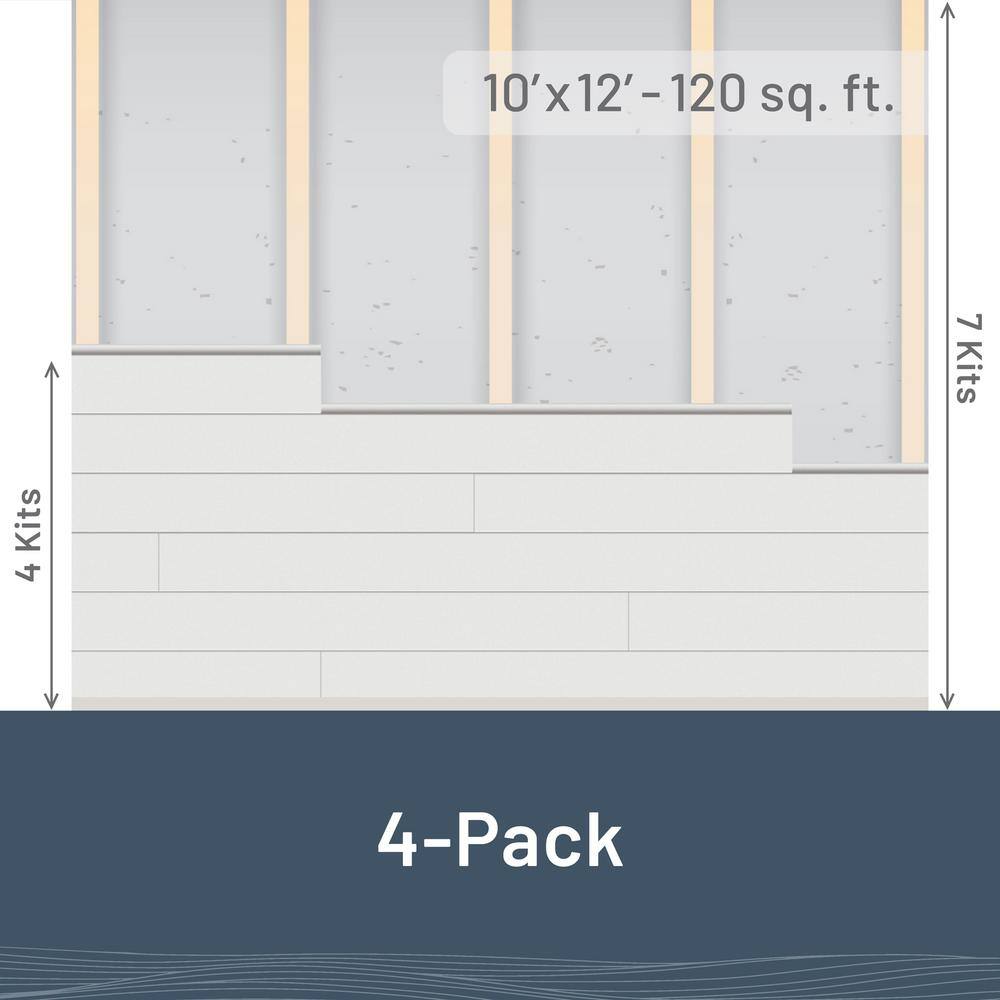 96'' Light Wood Smooth Pine Shiplap Panels