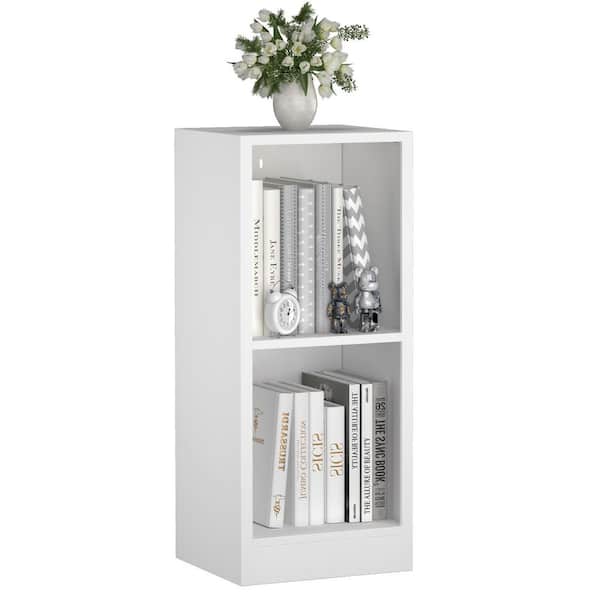 Standard Home Depot Racks GDFSTUDIO Modern 28.27 in. Tall White Metal 2-Tier Slim Standard ...