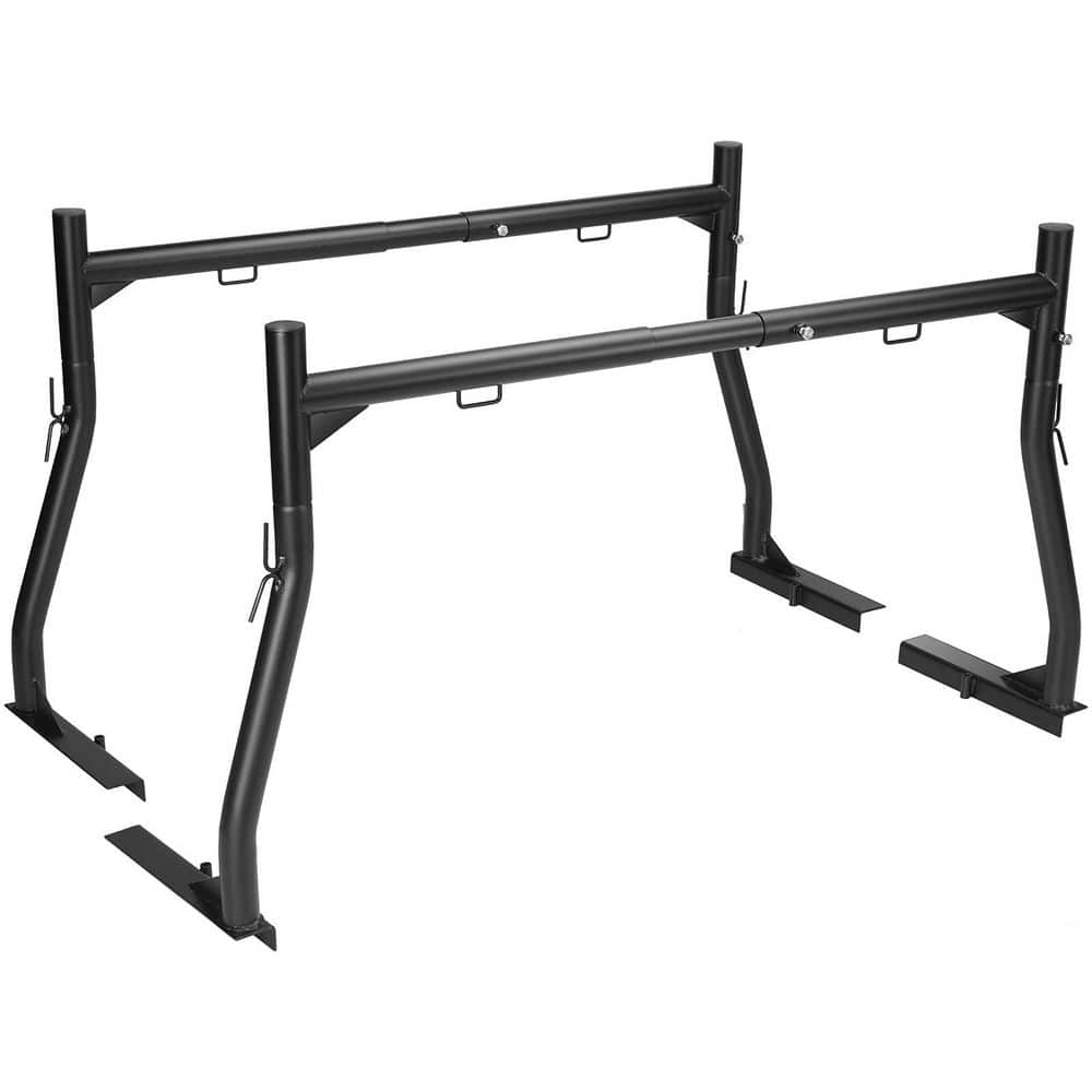 Truck Rack 46-71 in. Extendable Truck Ladder Rack, 800 lbs. Capacity Steel Ladder Rack for Truck w/ Non-Drilling J-bolts price history on PriceWatchPro