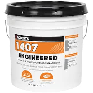 1407 4 Gal. (16 qt.) Engineered Wood Flooring Adhesive