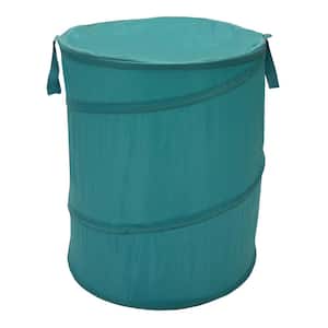 The Original Bongo Bag Teal Collapsible Polyester Hamper with Lid