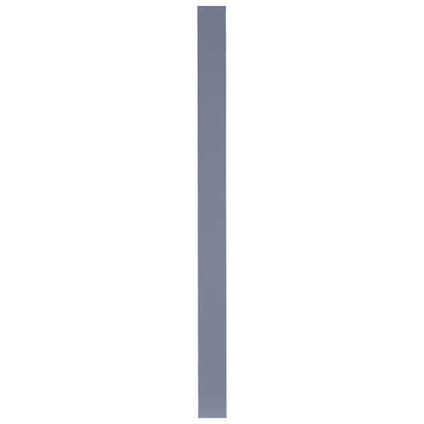 LIFEART CABINETRY Lancaster Gray 3 in. W x 30 in. H x 0.75 in. D Wall Cabinet Filler