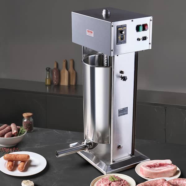 VEVOR Electric Sausage Stuffer 2 5 L Vertical Meat Stuffer Made of Food grade 304 Stainless Steel for Home Commercial DDLSBXGGCJ25A6NKXV1