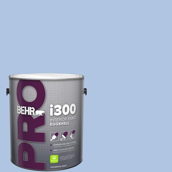 BEHR PRO 1 gal. #580B-4 Ocean Dream Eggshell Interior Paint
