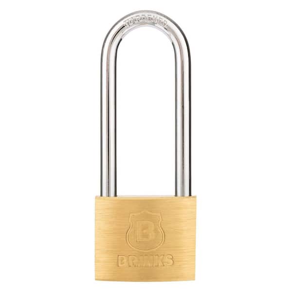 Brinks 1-9/16 in. (40 mm) Solid Brass Keyed Lock with 2 in