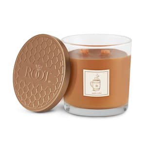 Apple Cider Scented Jar Candle 12 oz. in Rust