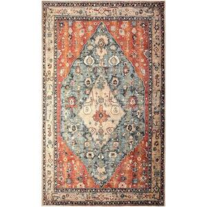 Boho Tribal 2 X 5 Multi-Colored Kitchen Runner Rugs Non Skid Washable ...