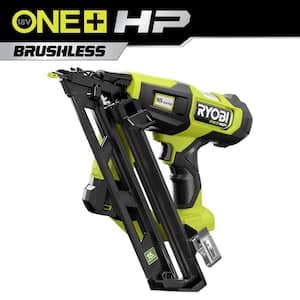 ONE+ HP 18V Brushless Cordless 15-Gauge 34° Angled Finish Nailer (Tool Only)