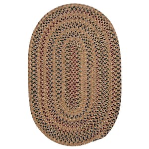 Winchester Evergold 8 ft. x 10 ft. Oval Moroccan Wool Blend Area Rug