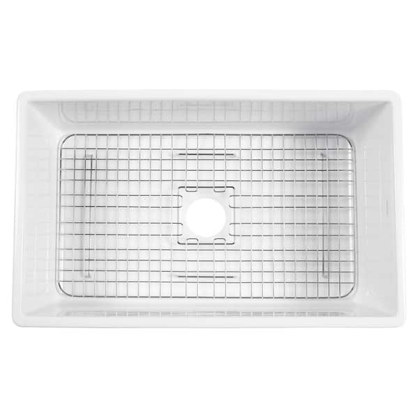 16.8 in. x 29.8 in. Kitchen Sink Bottom Grid in Stainless Steel 16.8 in. x 29.8 in. Kitchen Sink Bottom Grid in Stainless Steel