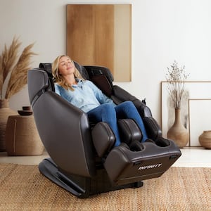 Brown Riage 4D Massage Chair- Faux Leather