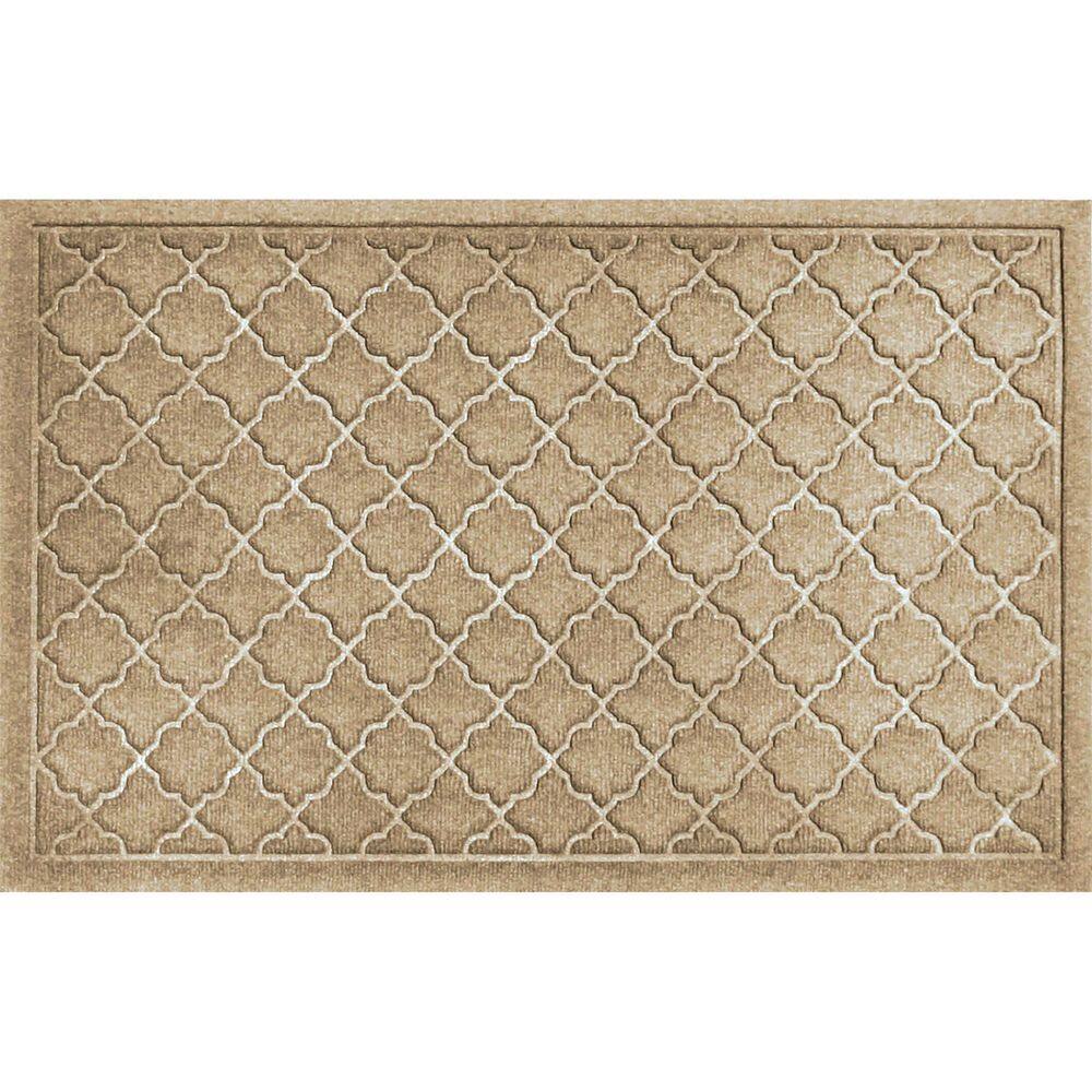 Waterhog Cordova 23 in. x 35 in. PET Polyester Indoor Outdoor Mat Camel