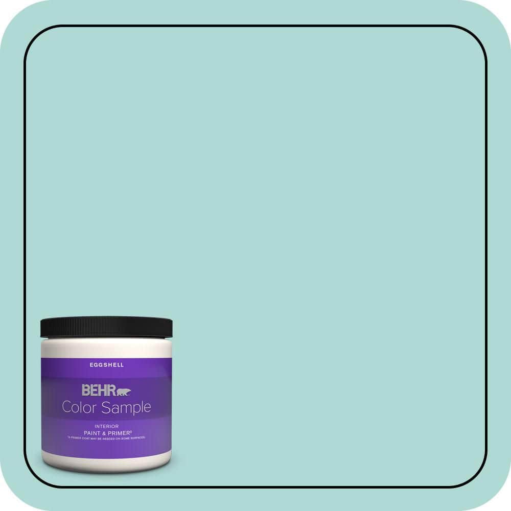 8 oz. #M450-3 Wave Top Eggshell Enamel Interior Paint & Primer Color Sample price history on PriceWatchPro