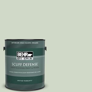 1 gal. Home Decorators Collection #HDC-CT-25 Bayberry Frost Extra Durable Semi-Gloss Enamel Interior Paint & Primer