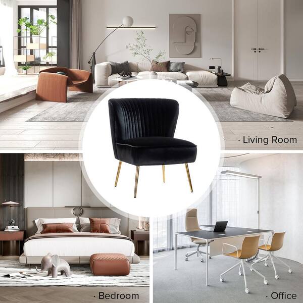 Free Shipping! Alden Design Mid-Century Modern Accent Chair