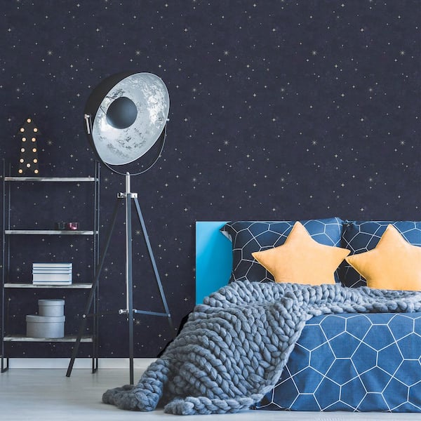 Transform Starlight Black Peel & Stick Wallpaper