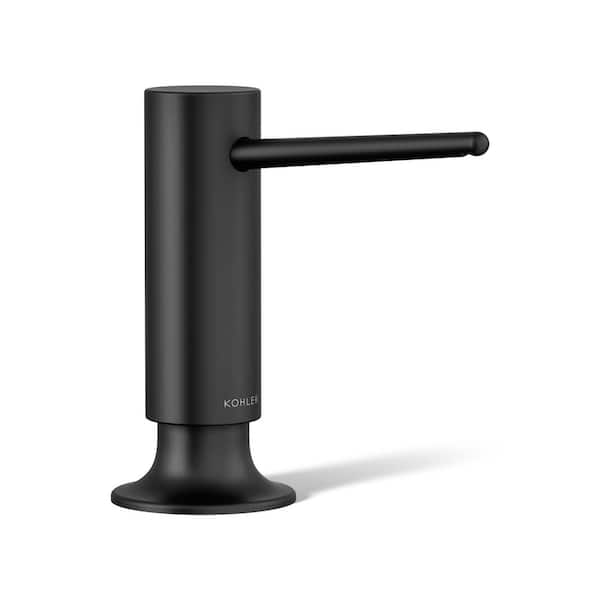 Contemporary Design Soap/Lotion Dispenser in Matte Black