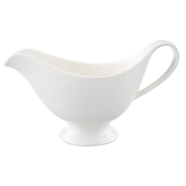 For Me White Gravy Boat
