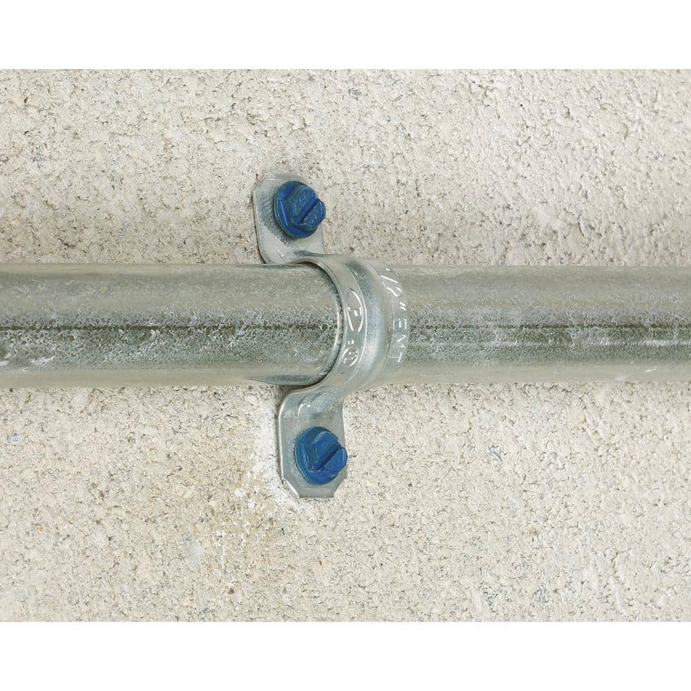 Blue Hex Washer Head Concrete Anchors 1/4 in. x 3-1/4 in. 150CT