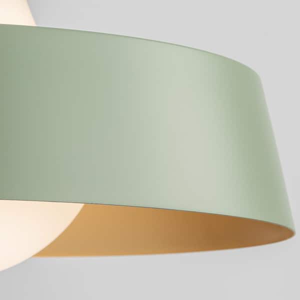 Rennnsan Winnie 1-Light Green Mid-Century Modern Pendant Rennnsan Winnie 1-Light Green Mid-Century Modern Pendant