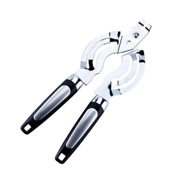 Jar Opener Multi Stainless Steel Lid Opener with Ergonomic Handle for Weak and Arthritic Hands Easy Grip