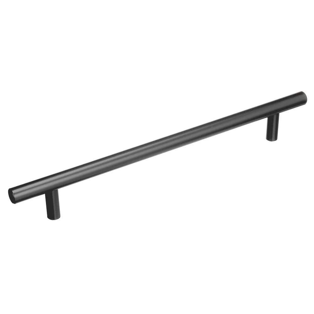 Bar Pulls 7-9/16 in. (192mm) Center-to-Center Matte Black Bar Cabinet Pull price history on PriceWatchPro