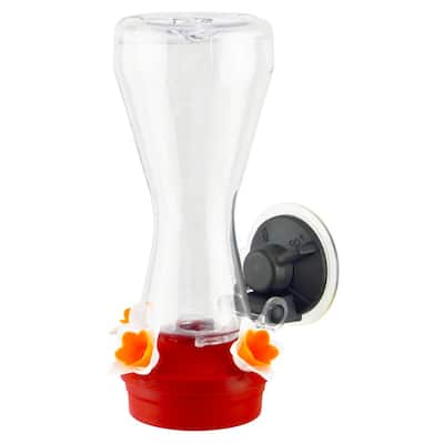 Hummingbird Feeder with Suction Cup (4-Pieces)
