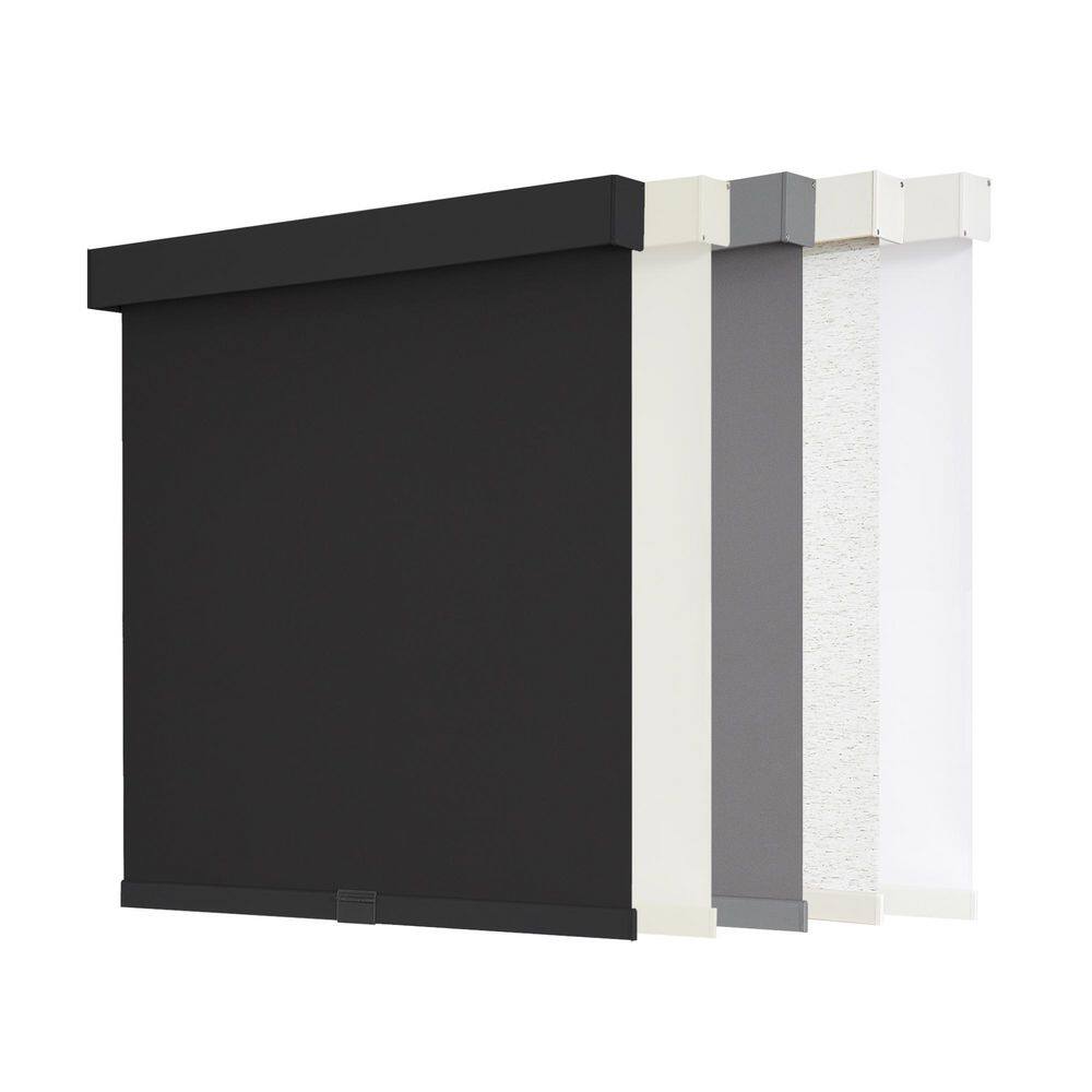 Blackout Cordless Roller Shades, Thermal Insulated, Polyester, UV Protection for Home and Office, 53 in. W x 72 in. L price history on PriceWatchPro