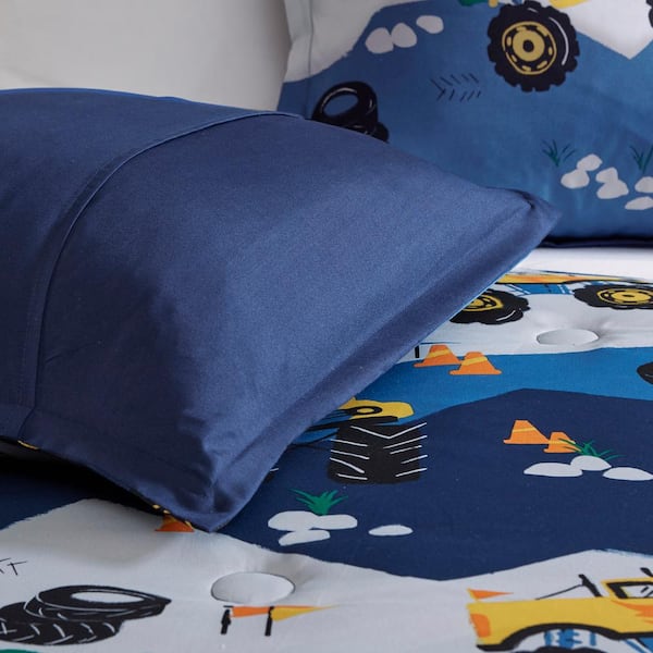 Blue Monster Truck Mermaid Pillow – Happy Camper Creations TX