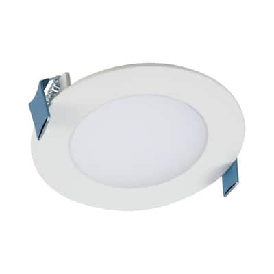 HLB 4 in. 3000K Color Temperature New Construction or Remodel Canless Recessed Integrated LED Kit