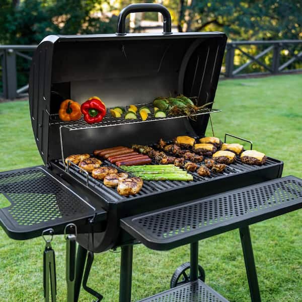 Blazer Charcoal Grill in Black