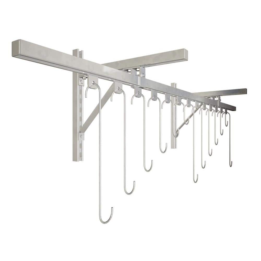 Track Rack Wall Mount 13-Bike Galvanized Bike Rack price history on PriceWatchPro