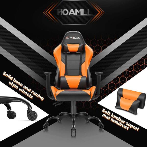 LACOO Gaming Chair High Back Racing Computer Chair PU Leather 