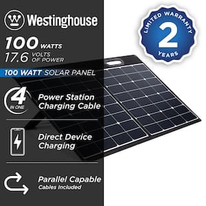 100-Watt Portable Solar Panel for iGen160s, iGen200s, iGen300s, iGen600s, and iGen1000s Power Stations