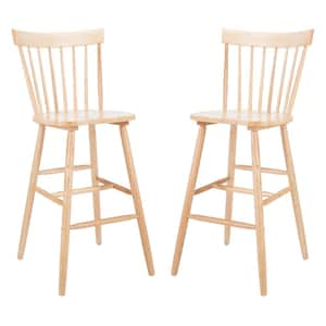 Providence 43.8 in. Natural Bar Stool (Set of 2)