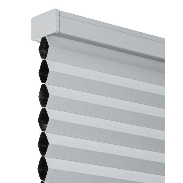 Chicology Cut-to-Size Light Grey Cordless Blackout Insulating Polyester Cellular Shade 69.75 in. W x 72 in. L