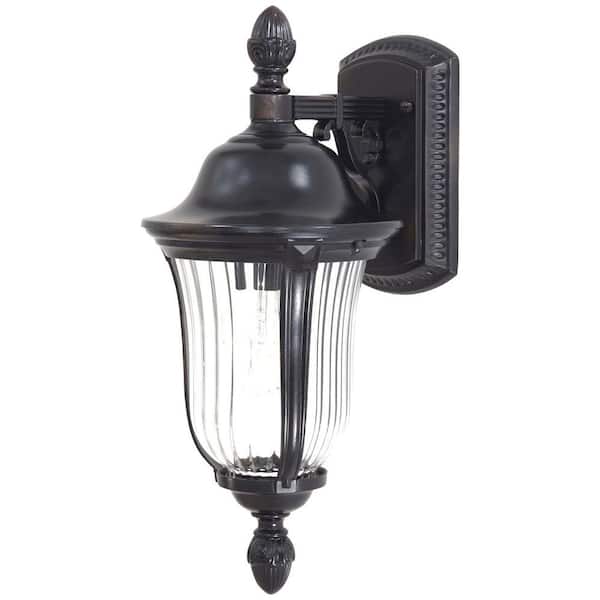 the great outdoors by Minka Lavery Morgan Park 1-Light Heritage Outdoor Wall Lantern Sconce