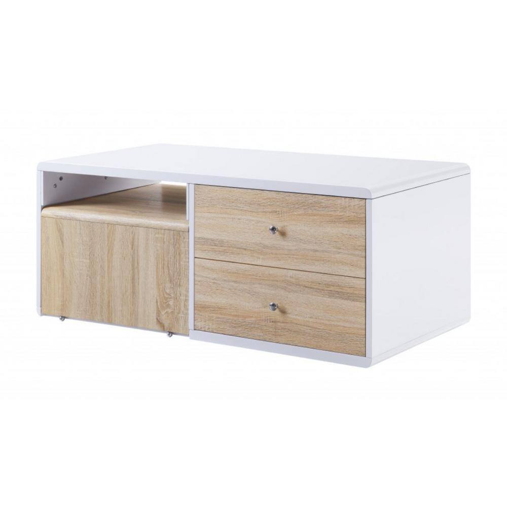 47 in. Rectangle Manufactured Wood Coffee Table