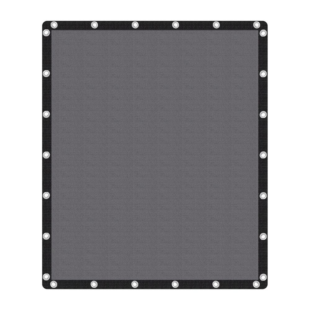 10 ft. x 12 ft. 90% Shade Fabric Sun Shade Cloth Privacy Screen for Outdoor