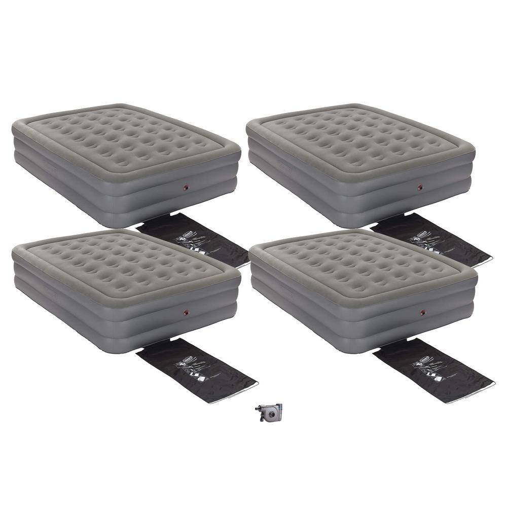 Coleman GuestRest Queen 18 in. Vinyl Airbed and USB Air Mattress Pump